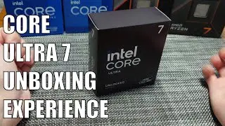 Intel Core Ultra 7 265K Unboxing and Overview