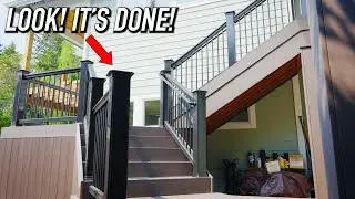 Build Update: Front Entry Stairs Done || Dr Decks