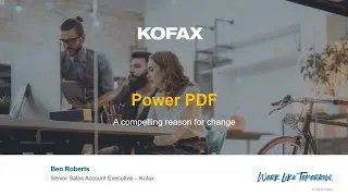 Kofax Power PDF: The importance of Power PDF for today’s working environment