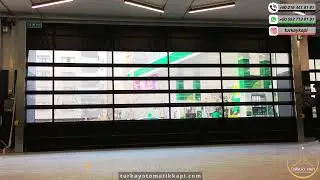 Hızlı Pvc Katlanır Branda Kapı - Türkay Ototmatik Kapı