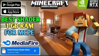 RTX For 1GB Ram No Lag For Minecraft PE | Best Shaders For Minecraft | LOW END DEVICES SUPPORTED