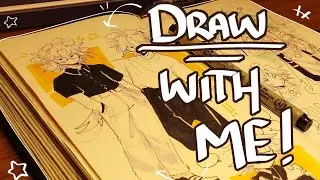 DRAW WITH ME! ⭐ || charlando de chill