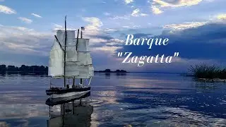 Барк "Zagatta" выход в большое плавание