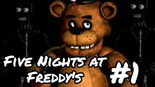 FNAF 1 прохождение Первой ночи▶️Озвучка на русском▶️Five Nights at Freddy's▶️01.03.22