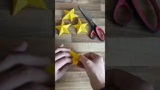 Tutorial membuat bintang Easiest Origami Star #origami #star #foryoupage #fyp #tiktokholidays  #s