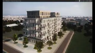 Threejs 3d Archiviz realistic Rendering - WebGPU SSGI