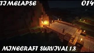 LETS PLAY MINECRAFT SURVIVAL[SHADERS & TIMELAPSE] EP014 STORAGE AREA PT1