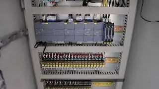 PLC Electrical Control Panel | Siemens & Schneider Components | OEM/ODM Support ⚡