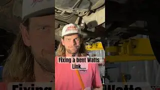 Refreshing the #rx7 rearend and found the watts link bent just alittle #mazda #automobile #mechanic