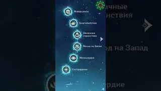 🔥ОБЗОР F2P АККАУНТА 60 РАНГА В Genshin Impact. #genshin  #геншин  #геншинимпакт