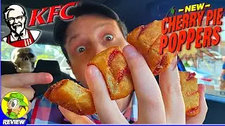 KFC® New Cherry Pie Poppers TASTE TEST & Review 🍒🥧💥 Peep THIS Out! 🕵️‍♂️