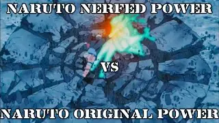 Proof that Naruto is nerfed