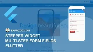 Stepper Widget : Membuat Multi-Step Form dengan Validation