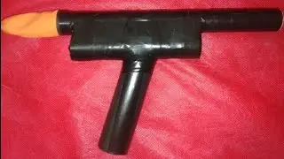 Como fazer arma de feijão - #2 [PISTOLA ALTERNATIVA]