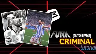 HOW TO MAKE FUNK CRIMINAL GLITCH EFFECT ON CAPCUT || CAPCUT TUTORIAL