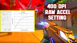 400 DPI AimBot Raw Accel Settings For Valorant | The BEST Raw Accel Guide