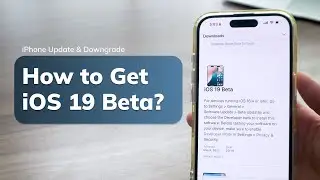 How to Get iOS 19 Beta Early on DAY 1! (iOS 26) -  iOS 19 Beta Update Guide