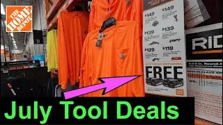 July Tool Deals @ Home Depot