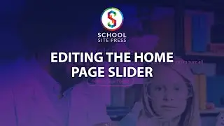 Editing The Home Page Slider
