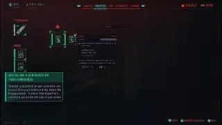 Equip Quickhack, Cyberpunk 2077