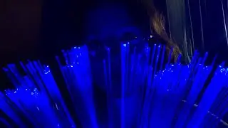 ASMR Sleep | Grass Lights: butterfly clips, light wands, & tiny hands
