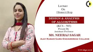 ''Fibonacci Heap'' Design &Analysis of Algorithms By Ms  Neeraj Sagar, AKGEC