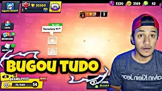 NOVOS BUGS / BRAWL STARS BUGADO E AGORA ?