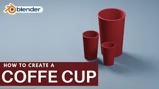 How to Create Coffee cup Animation in Blender | Beginner Tutorial | Blender