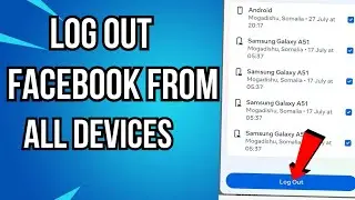 How to Log Out Your Facebook from All Devices