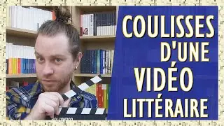 COULISSES D'UNE VIDÉO BOOKTUBE LITTÉRAIRE - Cédrik ARMEN
