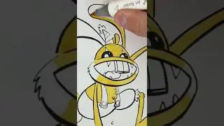 Benzo Bunny Drawing Tutorial | Adding motion to drawing