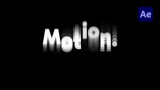 Text Bounce Effect Tutorial in After Effects
