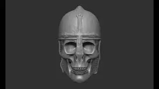 Skull helmet - ZBrush Sculpt