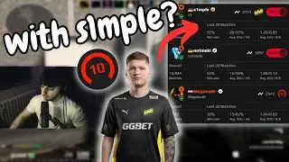 I carried s1mple playing the map I hate..