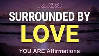 Attract the ENERGY OF LOVE and LIGHT While You Sleep - 8 hrs YOU ARE Affirmations + Dark Screen ❤️💫