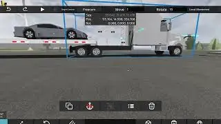 How to attach cars on trailer in Car Crash Studio - TUTORIAL