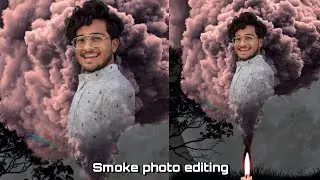 #M_Star_Editor #Smoke  Smoke photo editing in PicsArt - M_Star_Editor