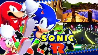 BROOO!! Sonic R BUT IT'S A HD Remake! (Fan Game)