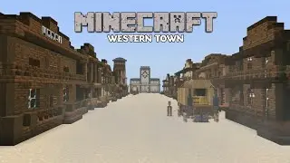 Western Town In Minecraft