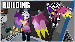 [Roblox BND] Building Spamton Neo from Deltarune (part 3), come chat while I build!