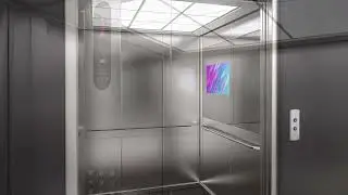 Elevator screens - Built-in modules