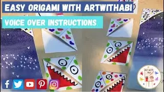How to Make an Origami Book Mark/Book Corner. Children's Craft. World Book Day Activity.