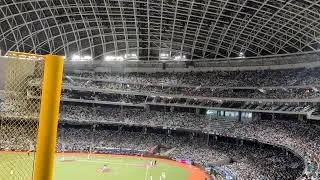 プレミア12 日本-韓国 牧秀悟値千金の逆転タイムリー!! 狂喜乱舞の日本応援席より 2024/11.15