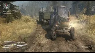 Т 40 Обзор мода для Spintires MudRunner
