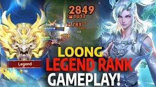 LEGEND RANK LOONG GAMEPLAY | Honor of Kings