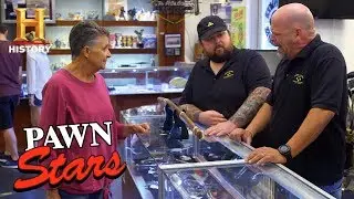 1863 Japanese Katana Ceremonial Sword (Season 15) | Pawn Stars