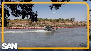 Texas Gov. Abbott reveals plan to expand floating barrier in Rio Grande