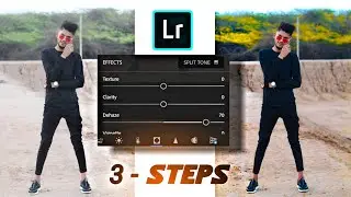Lightroom- Just 3 steps And Photo edit easily 🔥||Lightroom photo editing 2020