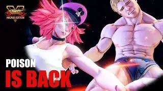 Poison Dominates Cody - SFV - Slow Motion/4K