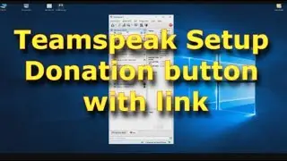Teamspeak - How to Setup a Donation Button with link